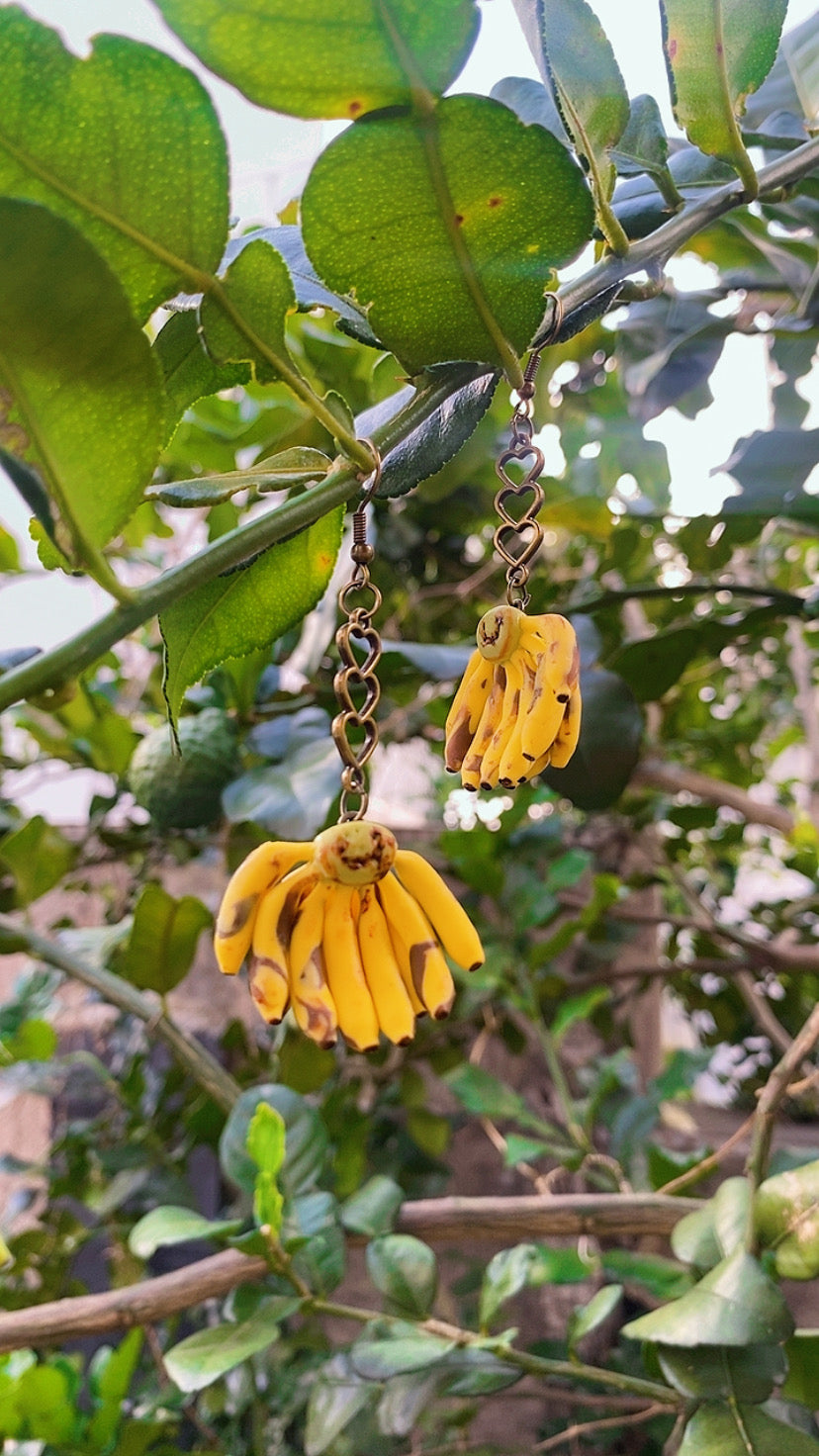 Ripe Banana Earrings