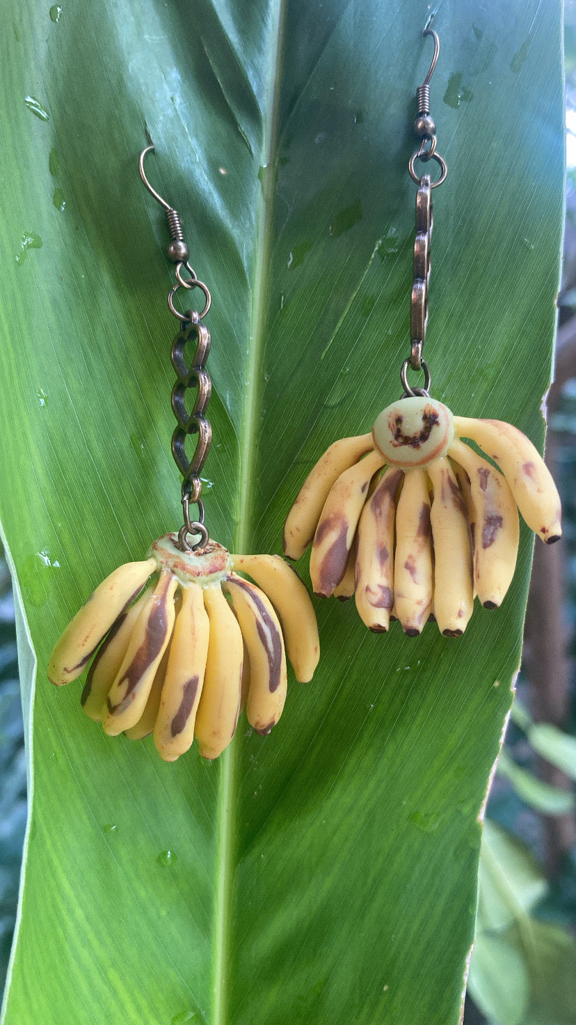 Ripe Banana Earrings