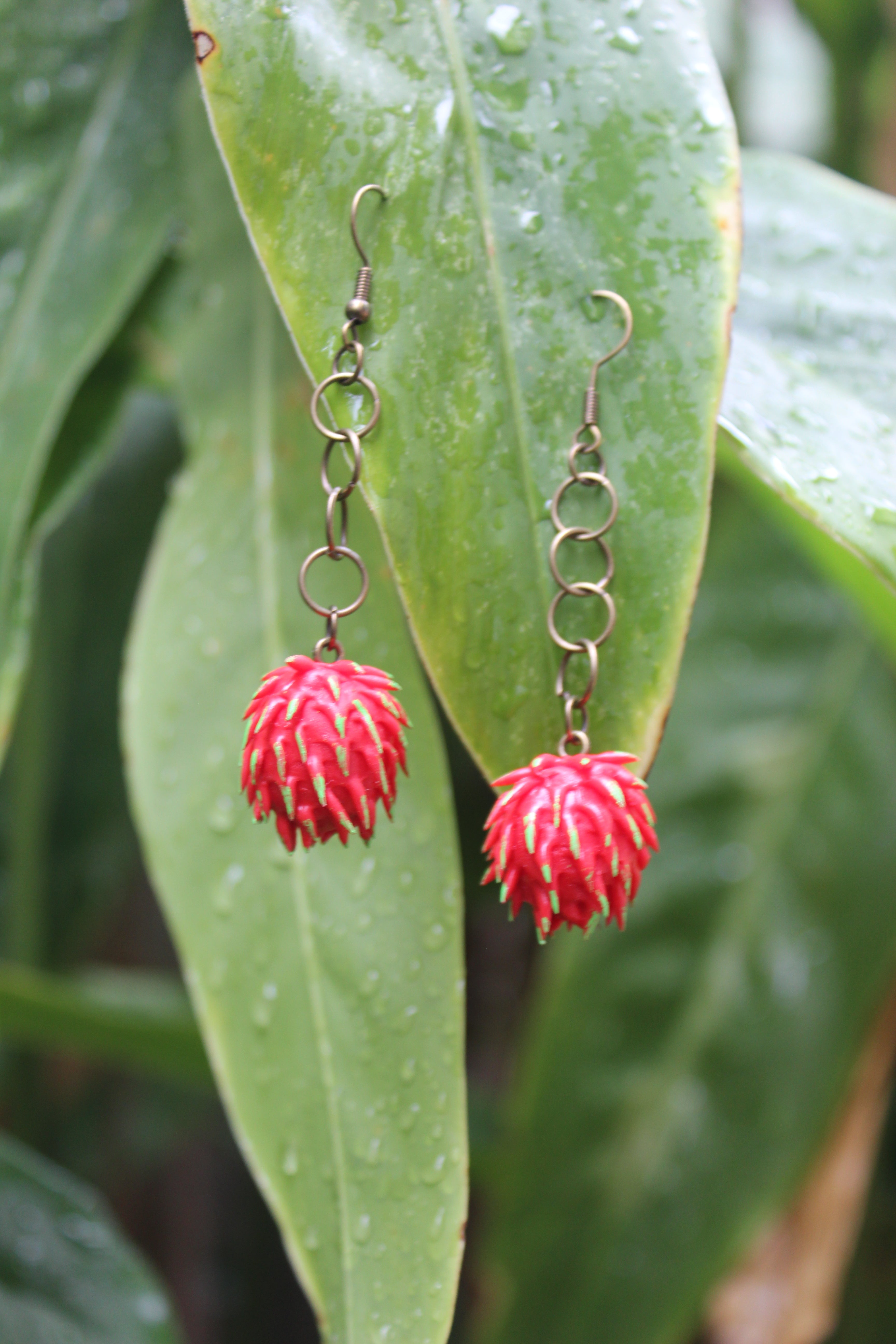 Rambutan Earrings