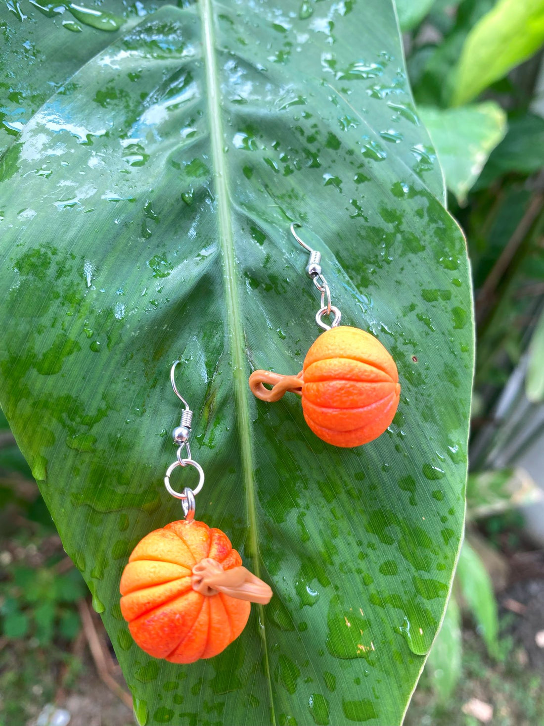 Pumpkin Earrings