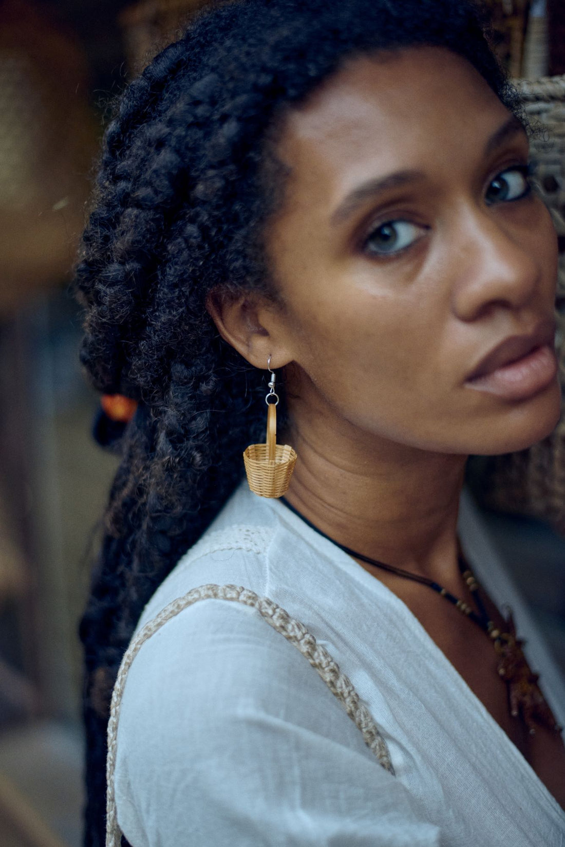 Basket Earrings