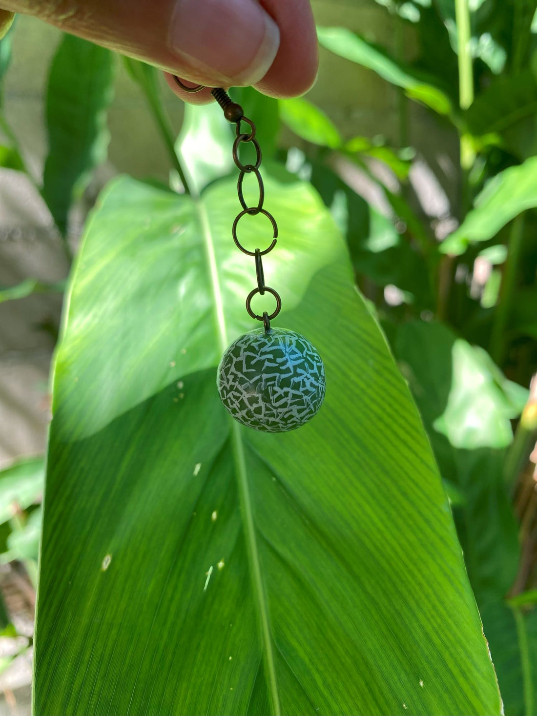 Full Cantaloupe Earrings