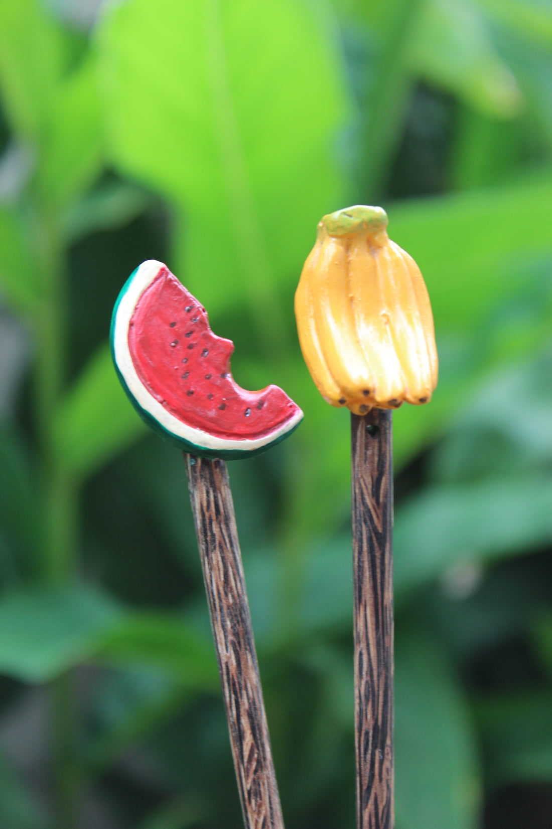 Fruit Wooden Hair Chopsticks