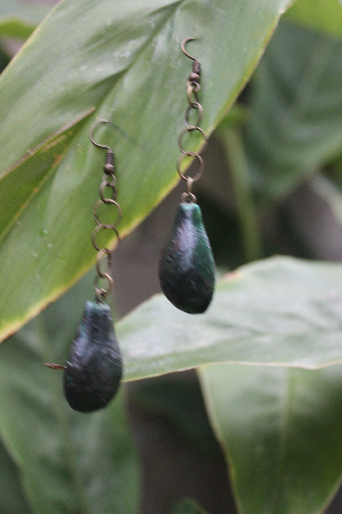 Avocado Slice Earrings
