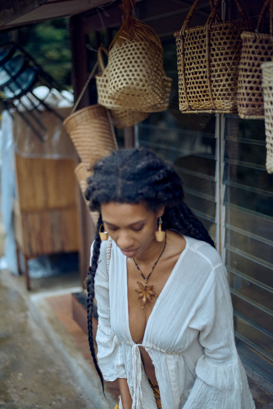 Basket Earrings