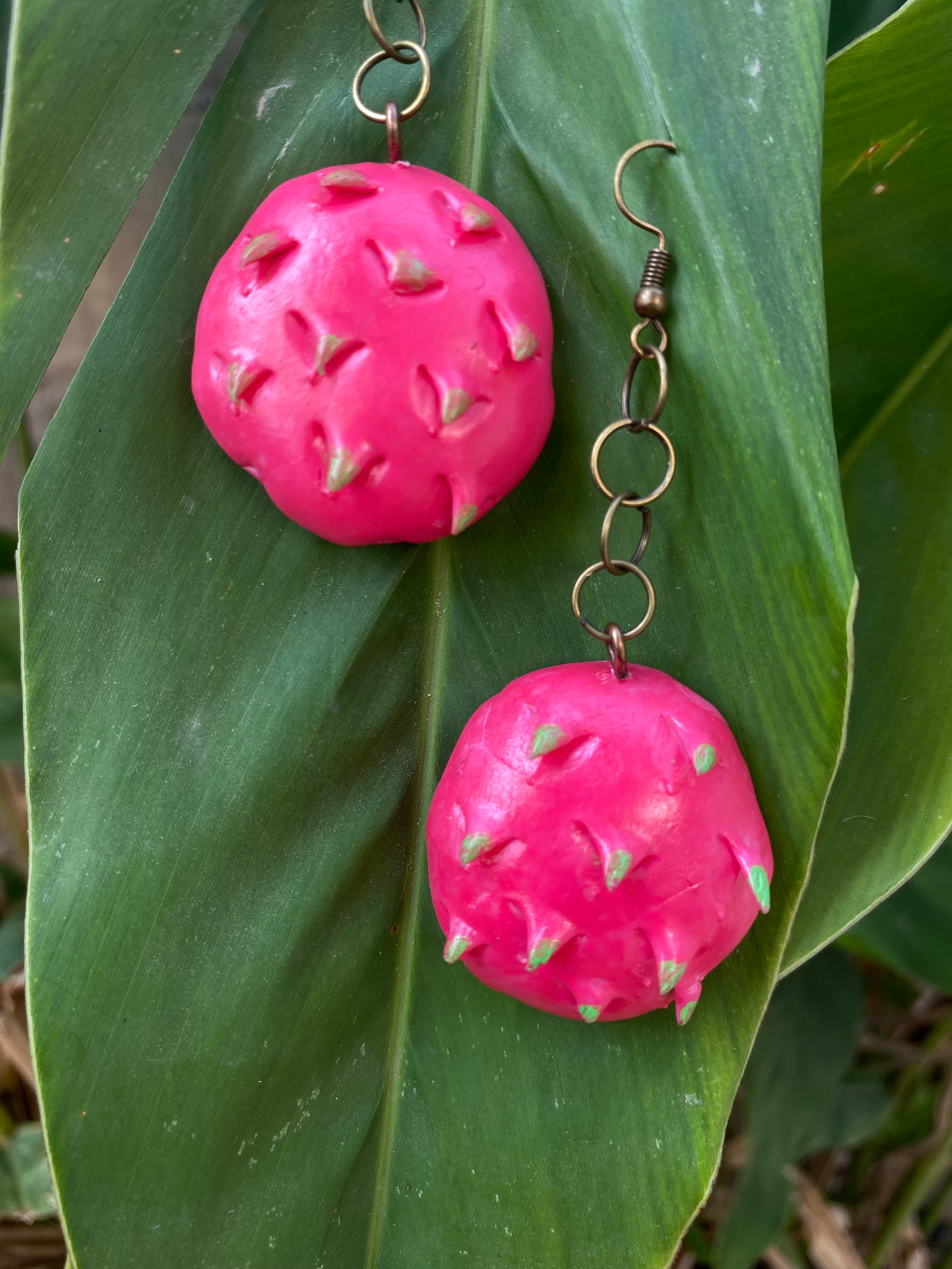 Pink Dragon Fruit Slice