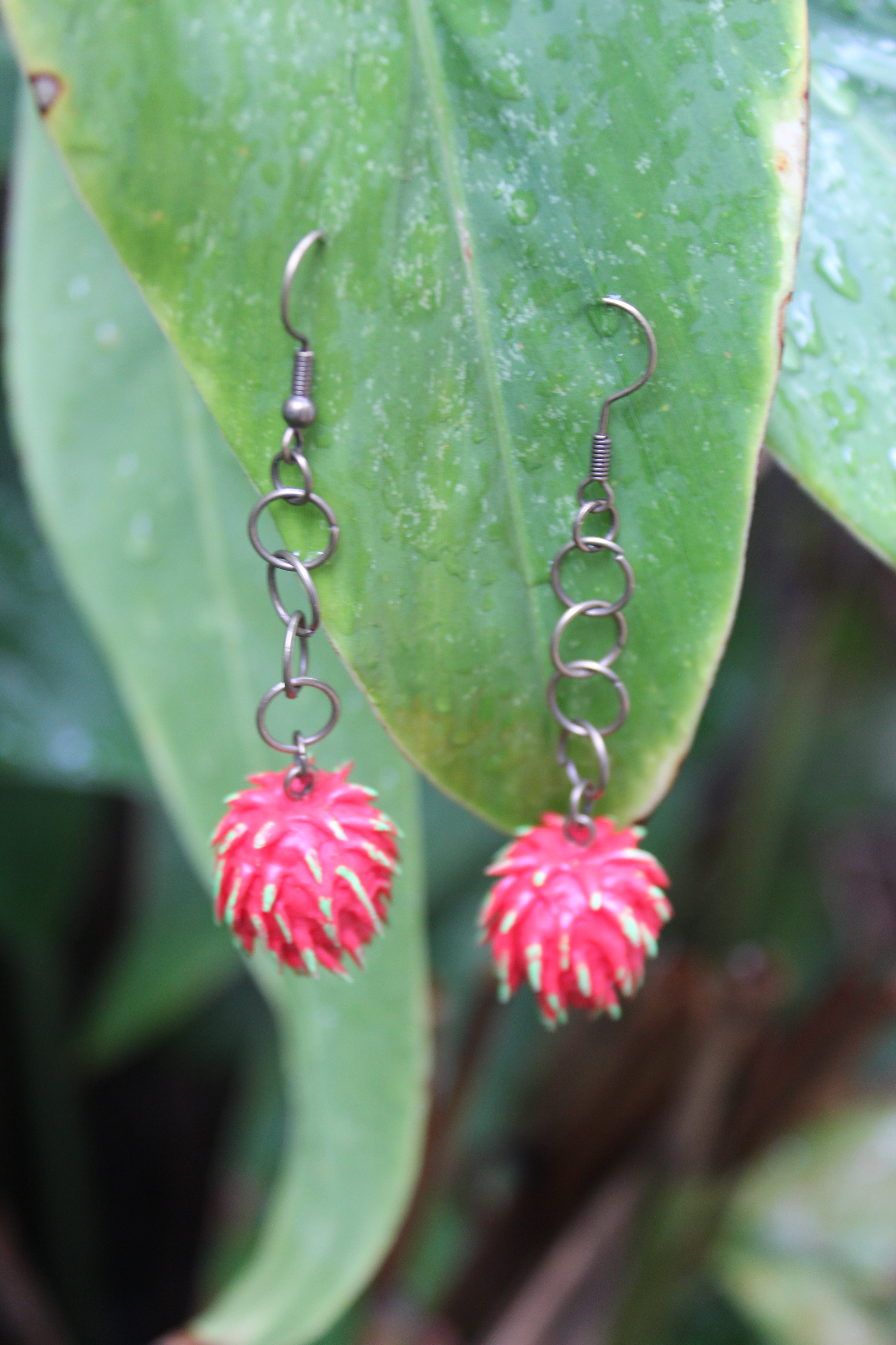 Rambutan Earrings