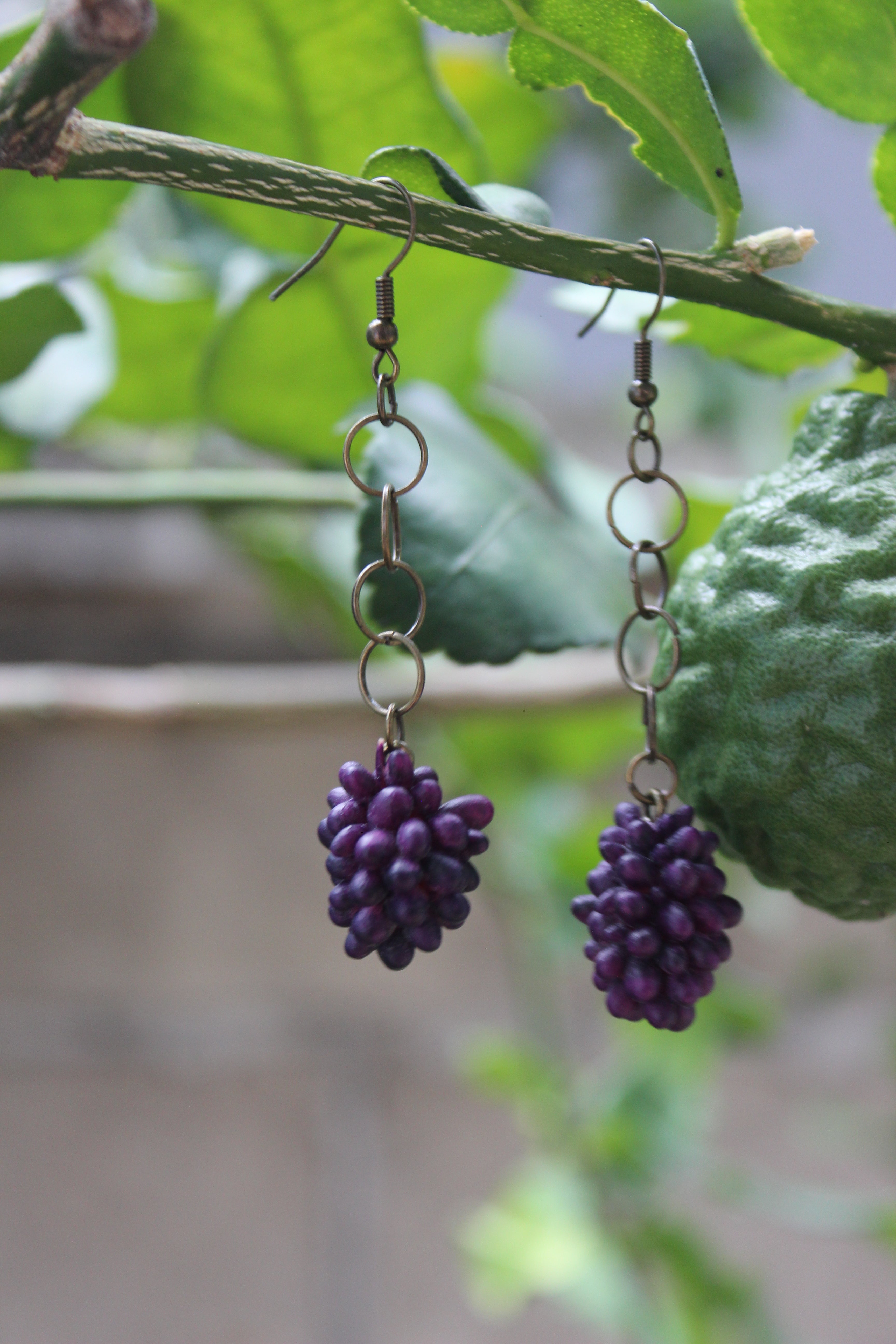 Blackberry Earrings