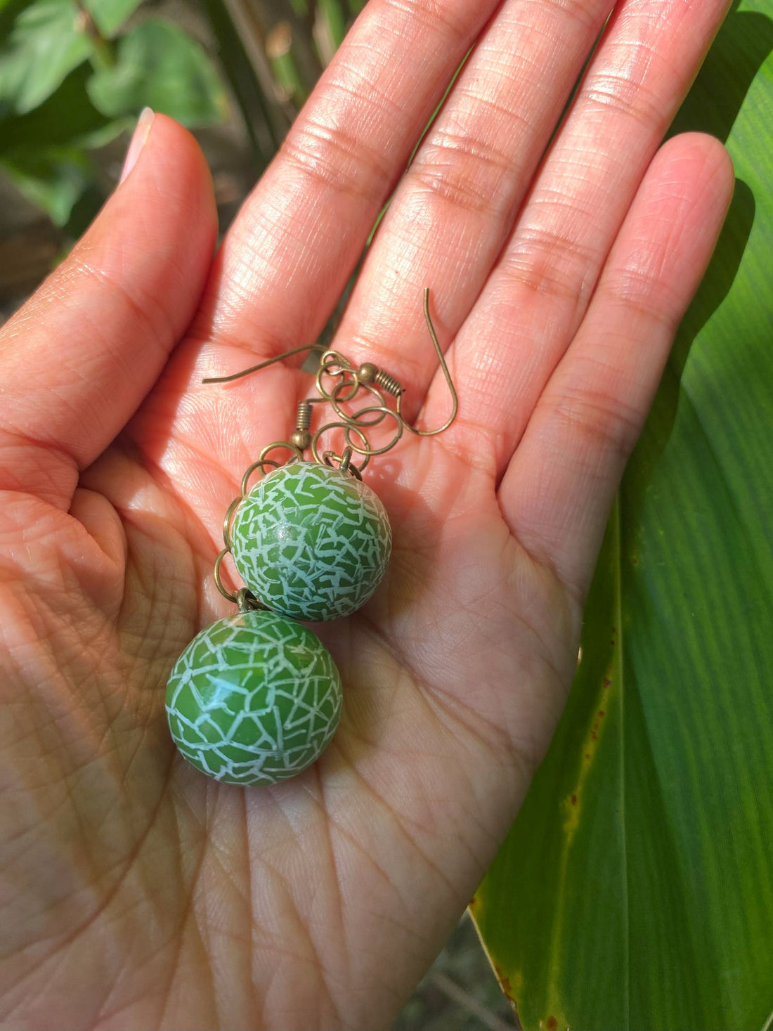 Full Cantaloupe Earrings