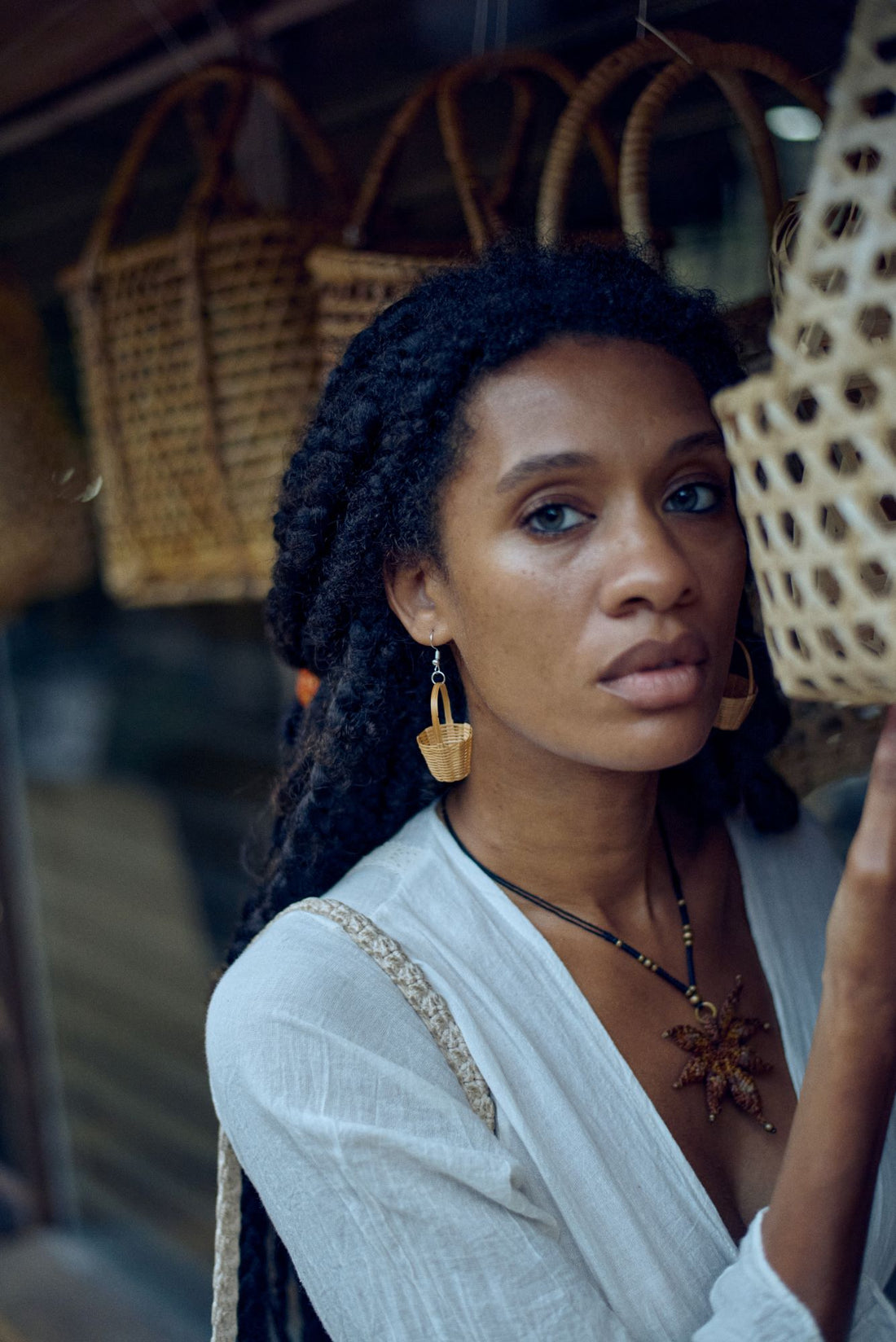 Basket Earrings