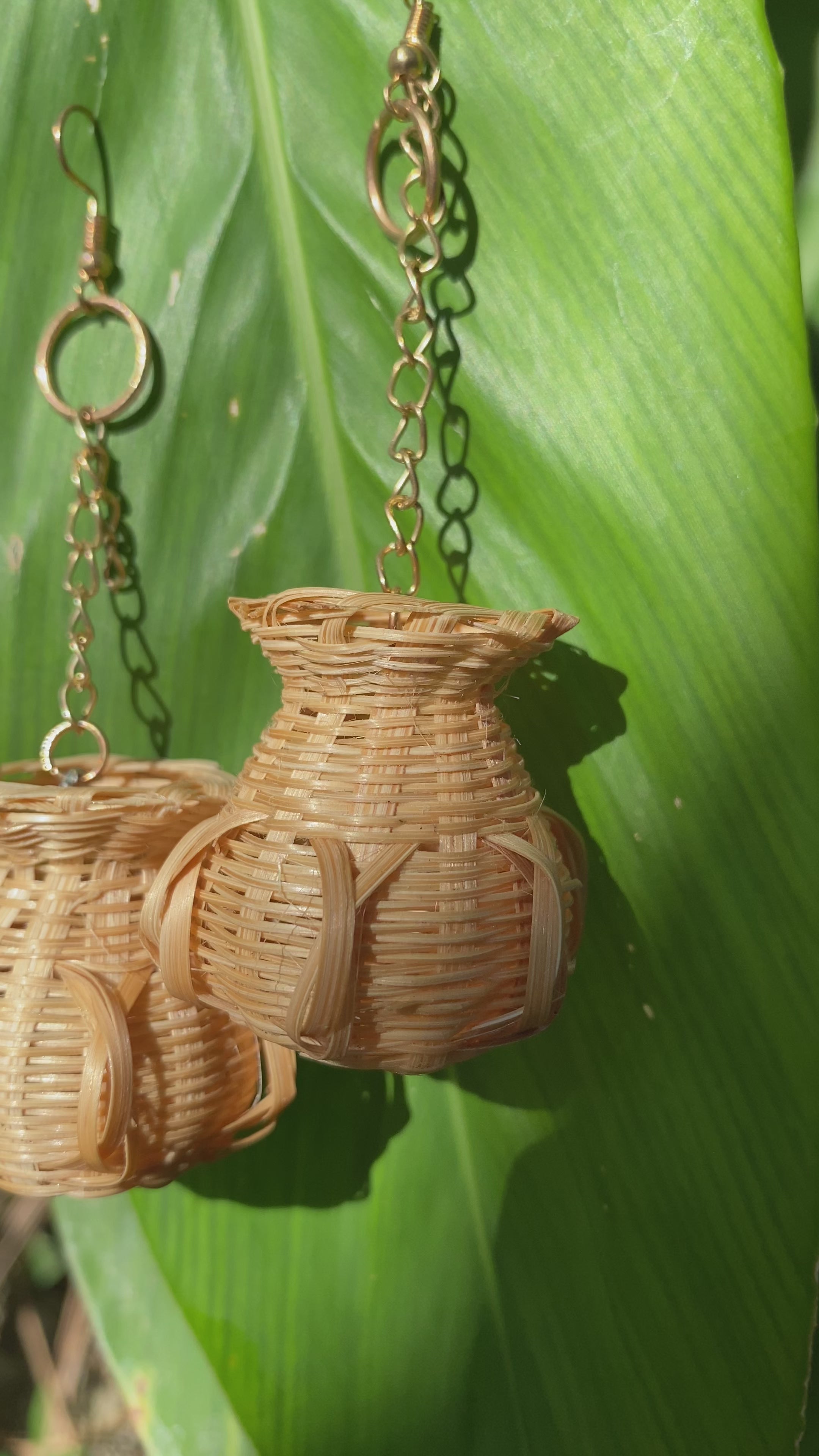 Kradong Basket Earrings