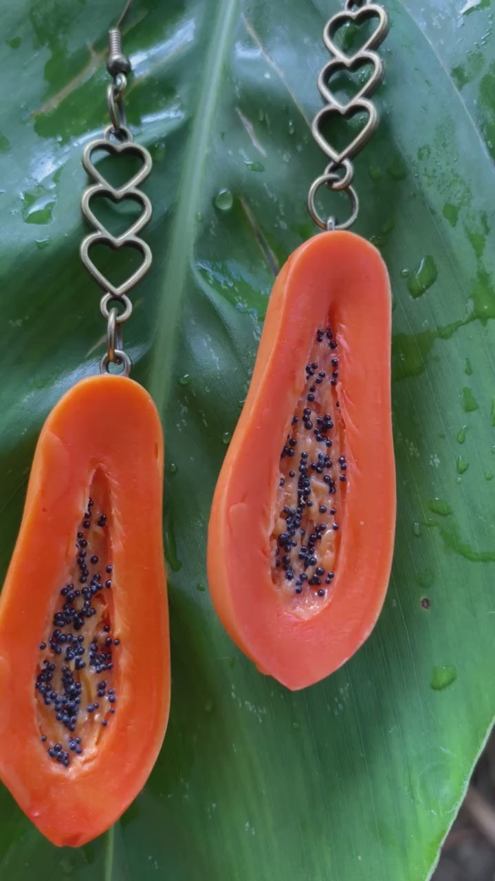 Papaya Earrings