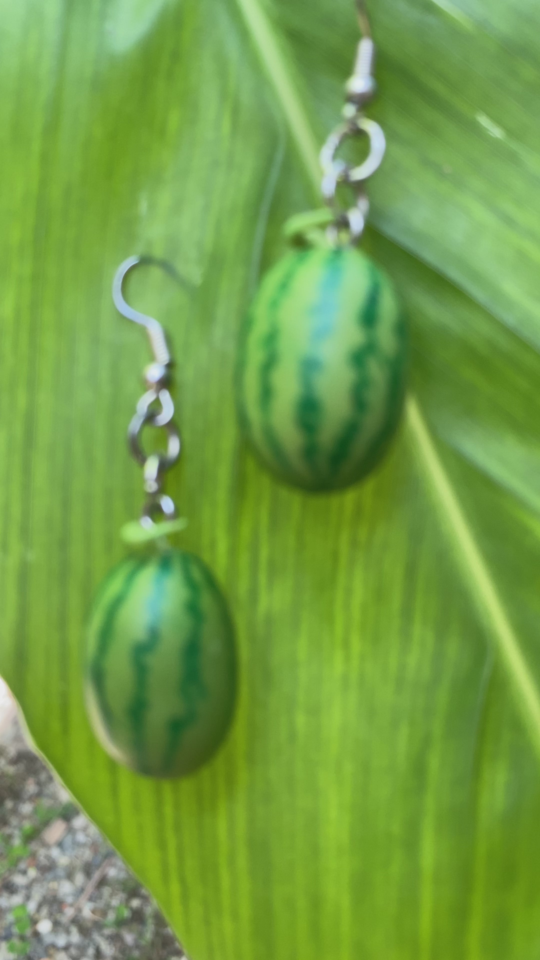 Full Watermelon Earrings